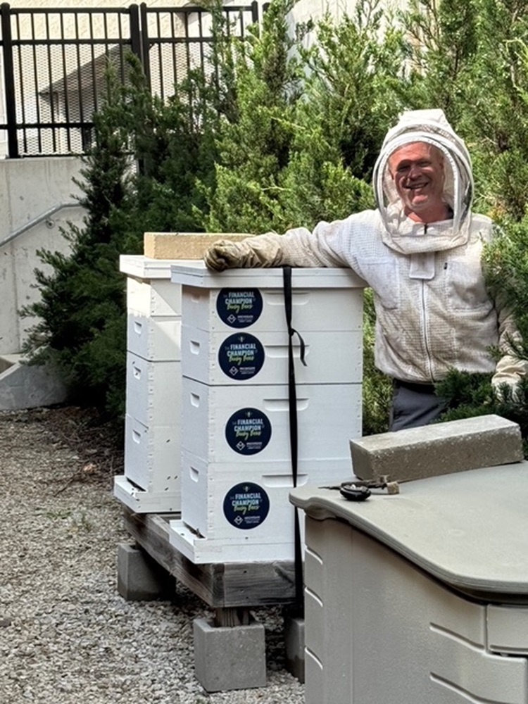 Photo participant: Brian Peterson-Roest, Bees in the D Founder & President.